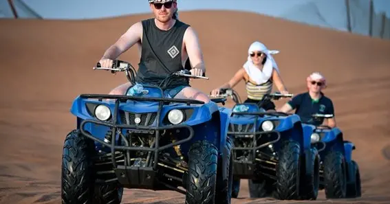 Create Lasting Memories with Our Family-Friendly Quad Bike Desert Safari in Dubai
